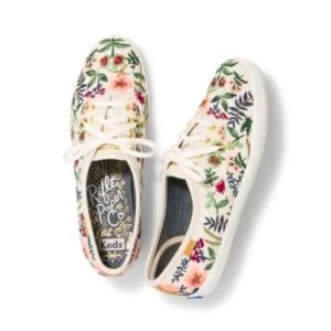Rifle Paper Co x Keds Embroidered Sneaker